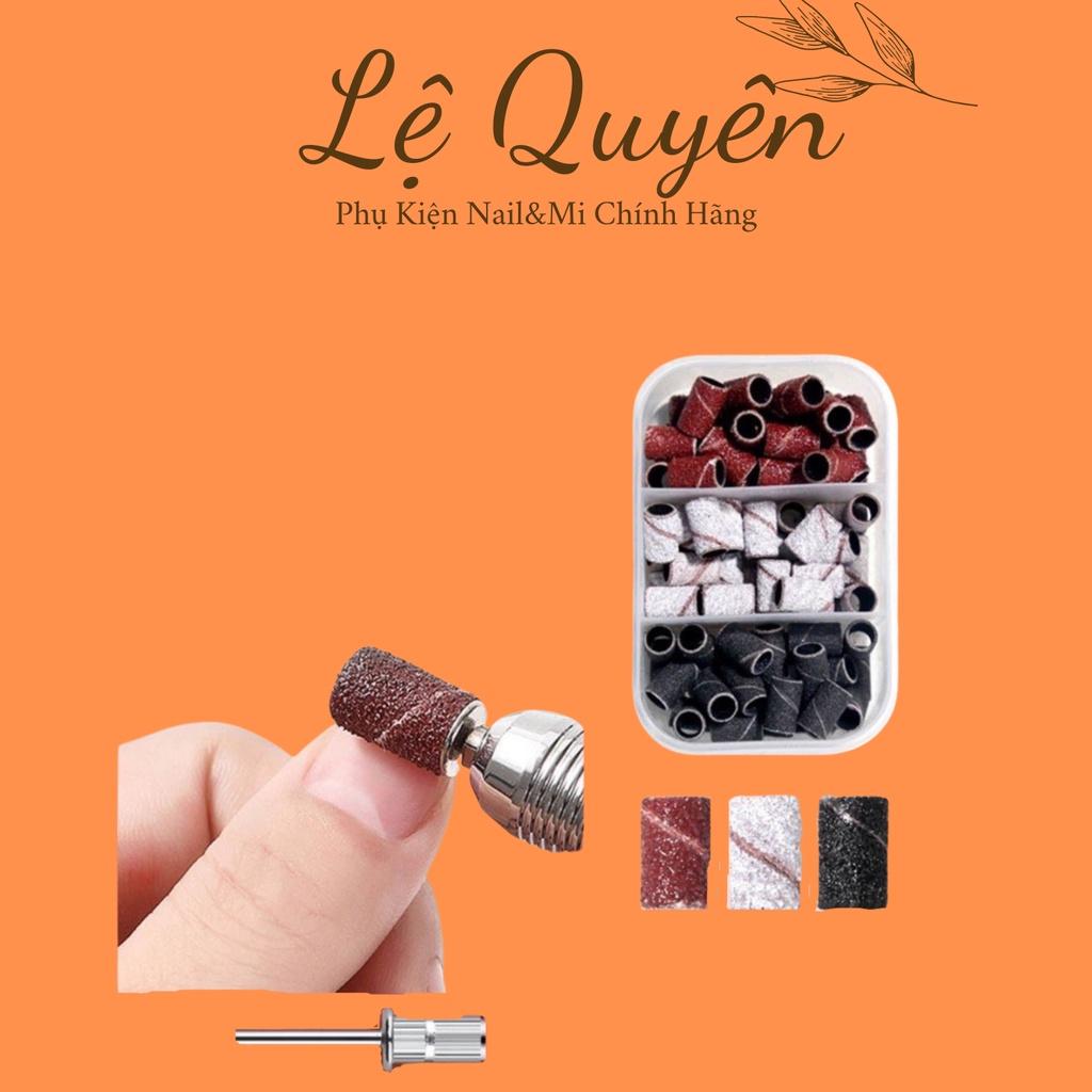 Đầu Mài Nhám Nail Hộp_Đầu Mài Nhám 1 Hộp 3 Loại