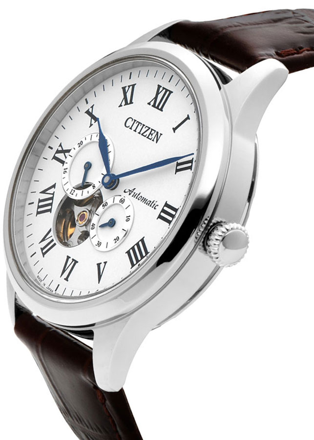 Đồng Hồ Nam Citizen Dây Da NP1020-15A - Mặt Trắng