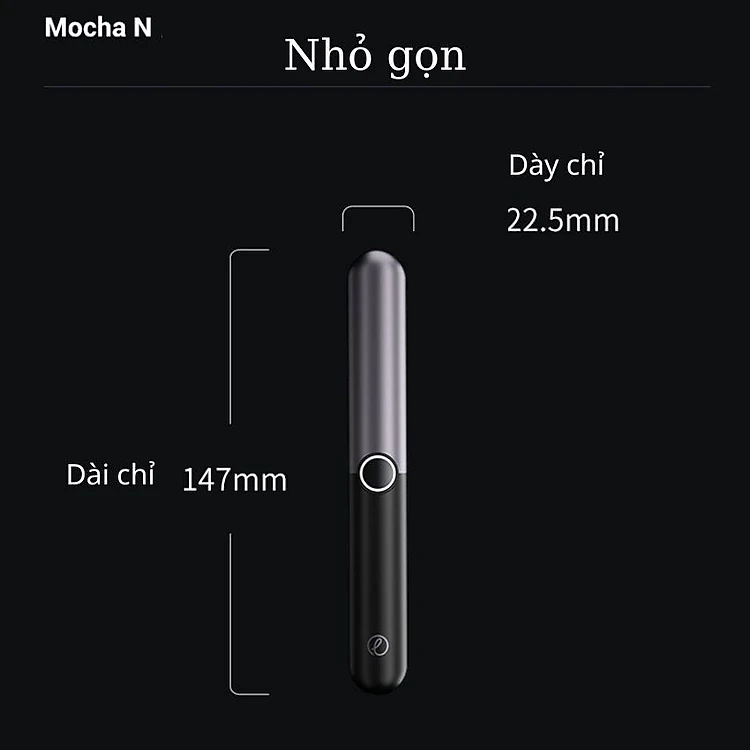 Máy cắt lông mũi Xiaomi Enchen MOCHA N có thể thay lưỡi cắt, pin sạc chống nước IPX7 - hàng chính hãng