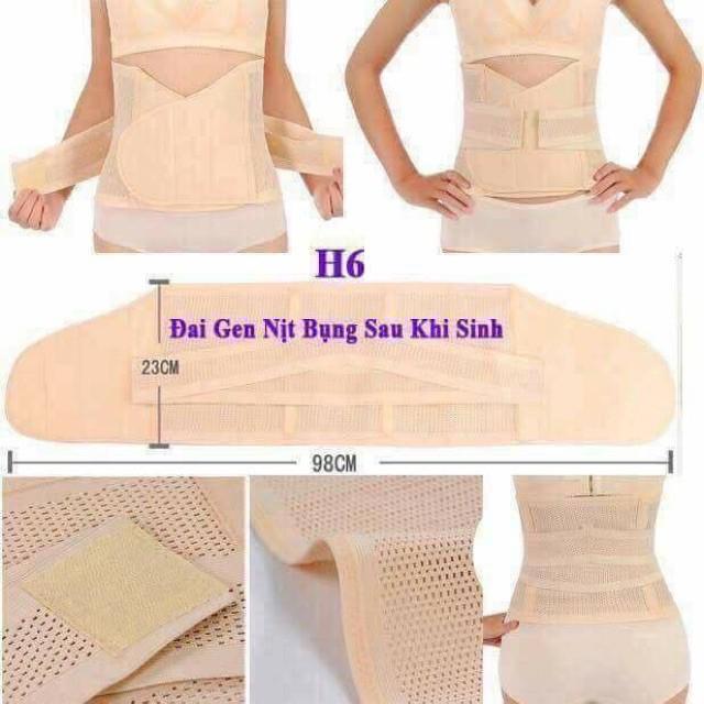 Đai gen bụng thông hơi sau sinh