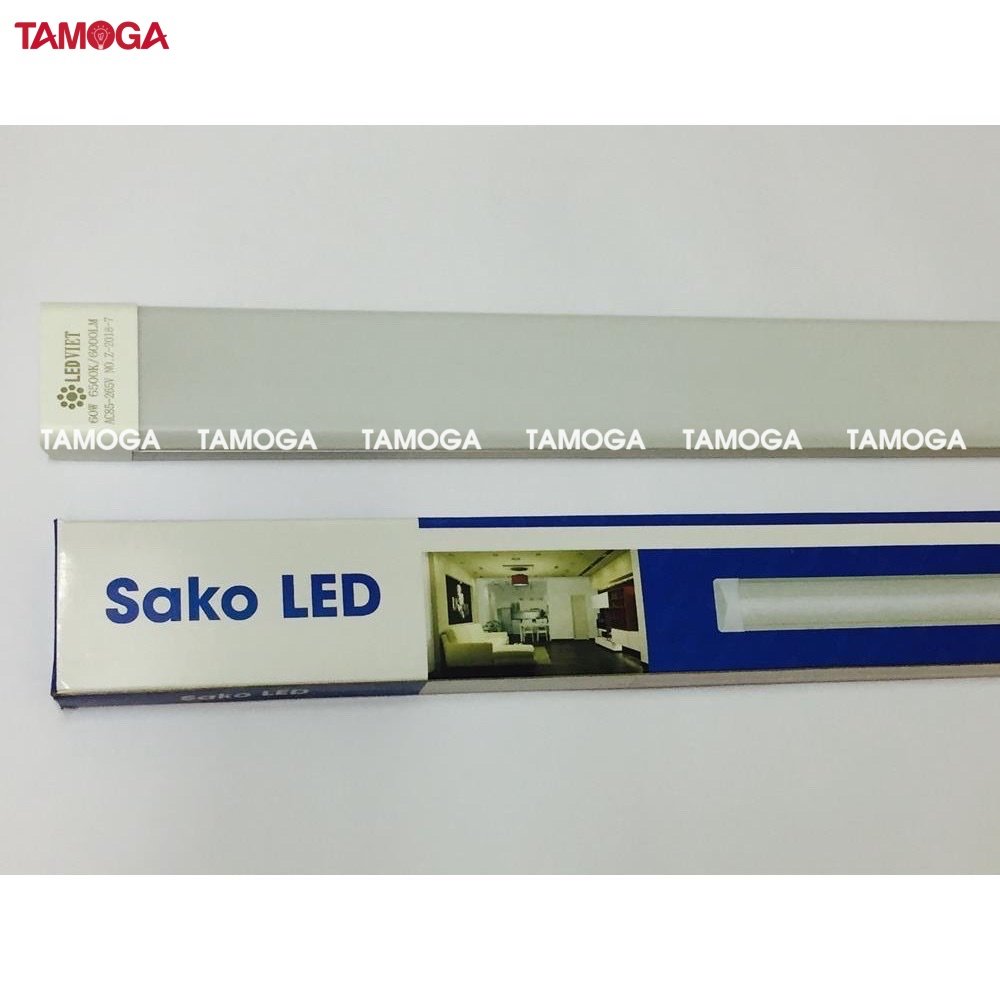 Đèn tuýp led trang trí led bán nguyệt Minh Quân TAMOGA NARIS 4010 công suất 44w, 60w