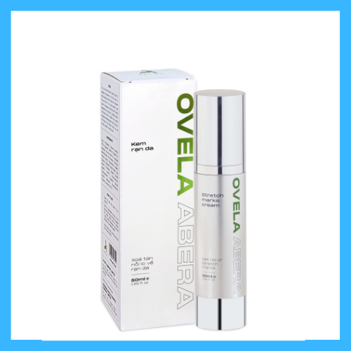 Kem Rạn Da OVELA ABERA 50ML, Dưỡng Ẩm, Giảm Rạn Cũ, Ngừa Rạn Mới, Mờ Thâm Bụng, Xóa Tan Mọi Âu Lo Về Rạn Da Cho Mẹ Bầu