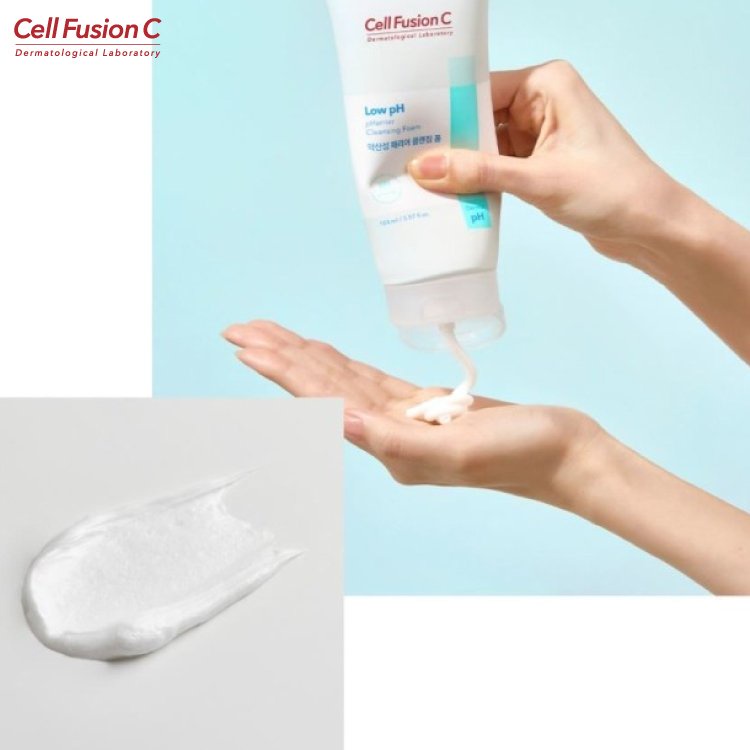 Sữa Rửa Mặt Cấp Ẩm & Cân Bằng Độ pH Trên Da Cell Fusion C Low pH pHarrier Cleansing Foam