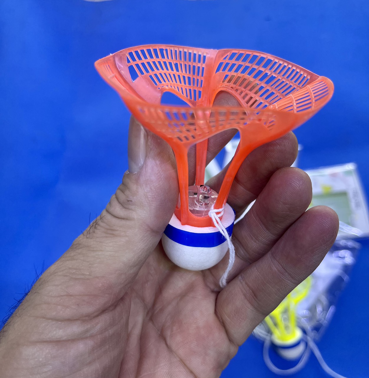 Trang thiết bị sân cầu lông - Bộ Tập Cầu Lông tại Nhà ( Trái Cầu Phát Sáng ) - Dễ chơi - Dễ tập -  Trẻ em tập được