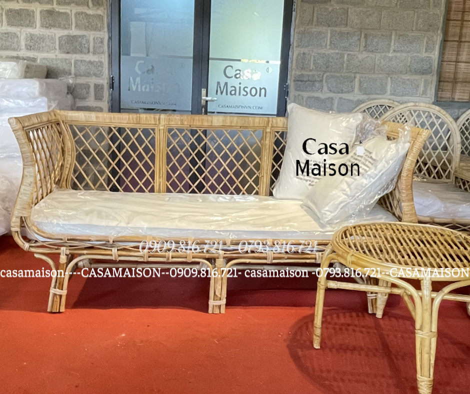 Ghế Sofa Mây Mang Phong Cách Venice Châu Âu-  Rattan Chair With The Western Style- CH0058.