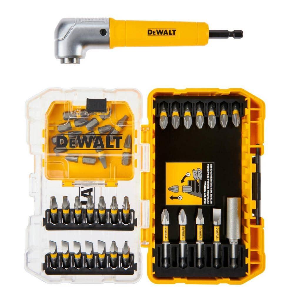 BỘ MŨI VÍT KÈM ĐẦU CHUYỂN GÓC DEWALT 36 MÓN DWAMF36RASET - CHÍNH HÃNG