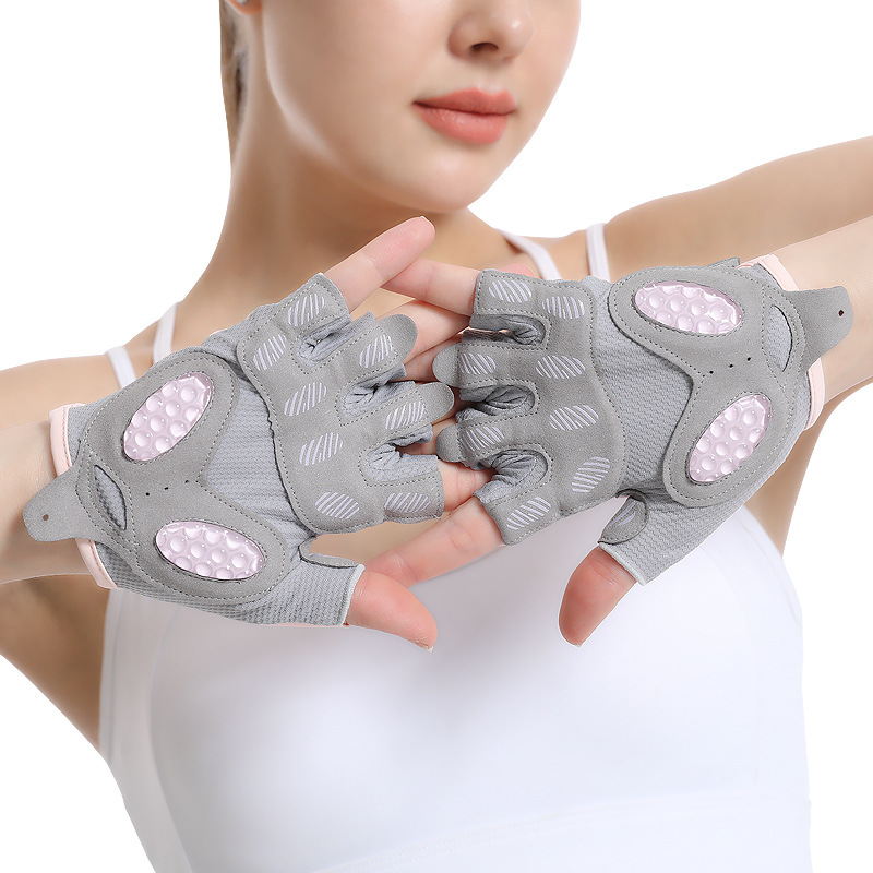 Găng Tay Tập Gym AOLIKES 121 , Có Đệm Silicon Lòng Bàn Tay Dầy Dặn, Thể Thao, Yoga, Cử Tạ , Fitness