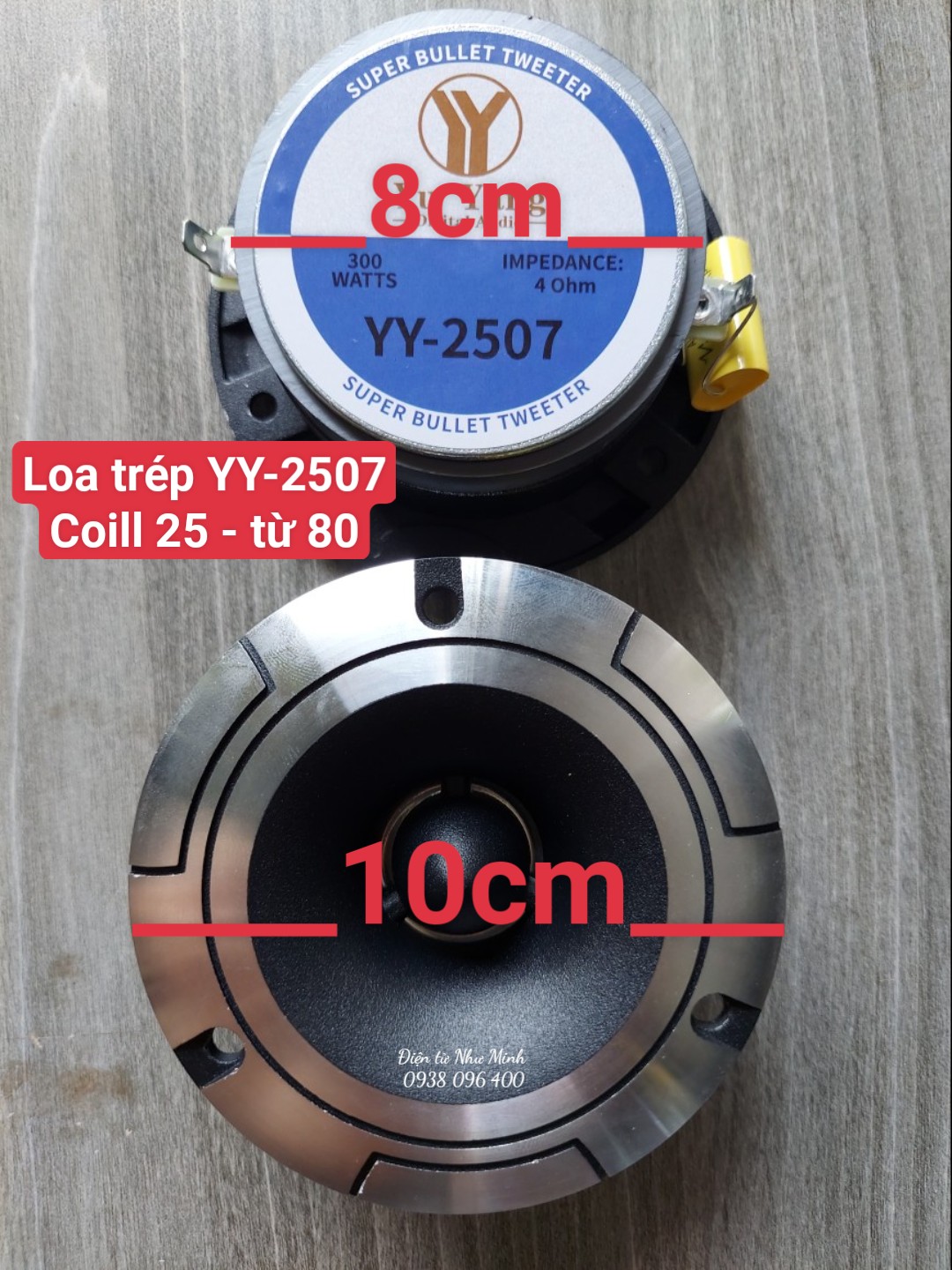 Loa Treble YY2507 CAO CẤP ( giá bán 1 đôi )