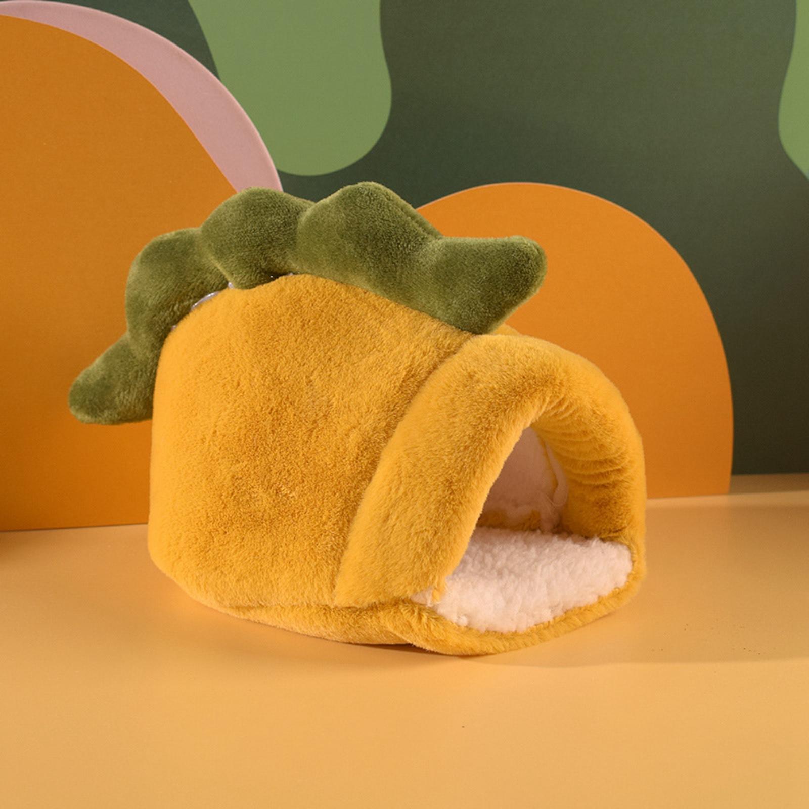 Hamster Bed Cute Plush Soft Warm Bed Mini for Hedgehog Rat Dwraf Hamster
