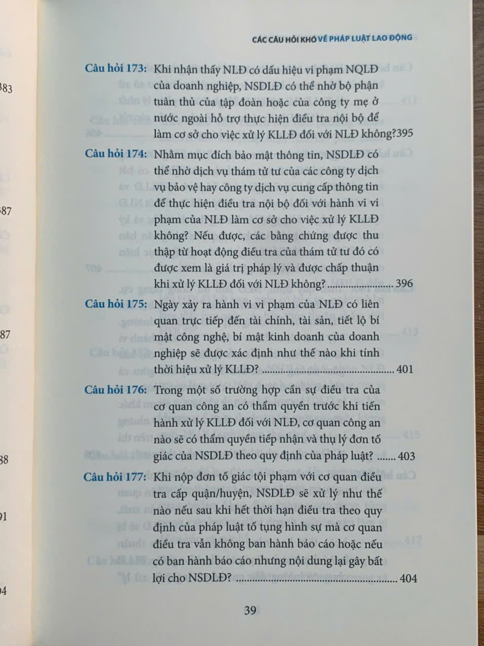 Các câu hỏi khó về pháp luật lao động