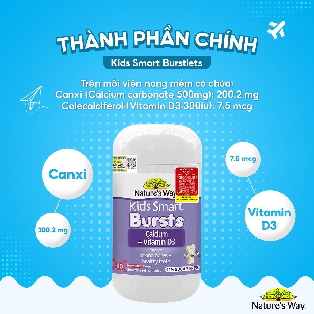 Bộ 3 Thông Minh, Khỏe Mạnh Và Bứt Phá Chiều Cao Vượt Trội NATURE'S WAY Cho Bé Từ 2 Tuổi