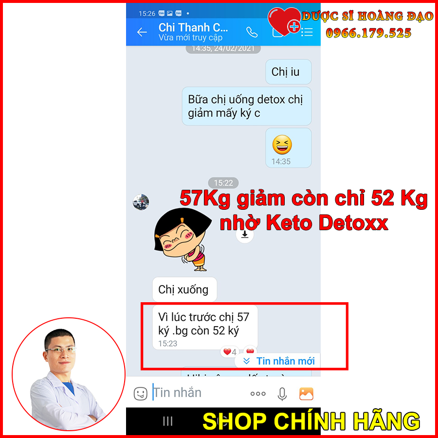 Keto Detoxx - Sinh tố khử mỡ hỗ trợ giảm cân cực nhanh - Hỗ trợ Giảm cân cấp tốc bằng Sinh tố Keto