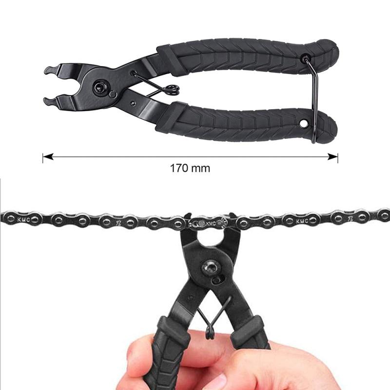 Bicycle Open Close Chain Magic Buckle Repair Chain Cutter Removal Tool Bike Master Link Plier Bicycle Repair Tool Outdoor Tool