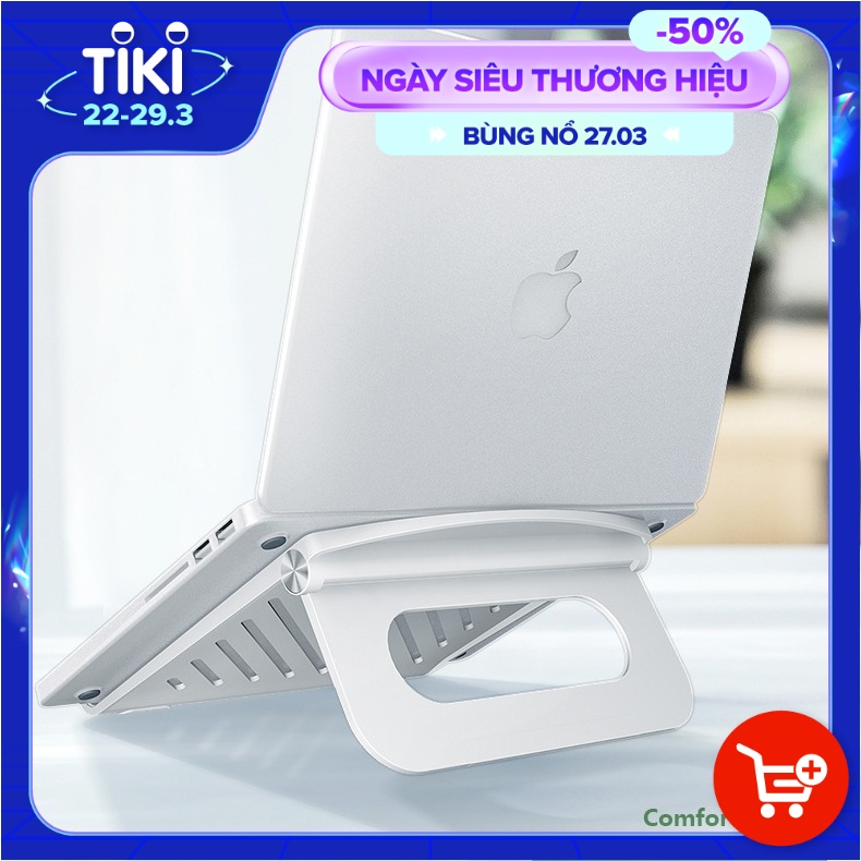 Giá Đỡ Laptop, Máy Tính Bảng  Có Thể Gấp Gọn- Hàng Chính Hãng- Giao Màu Ngẫu Nhiên