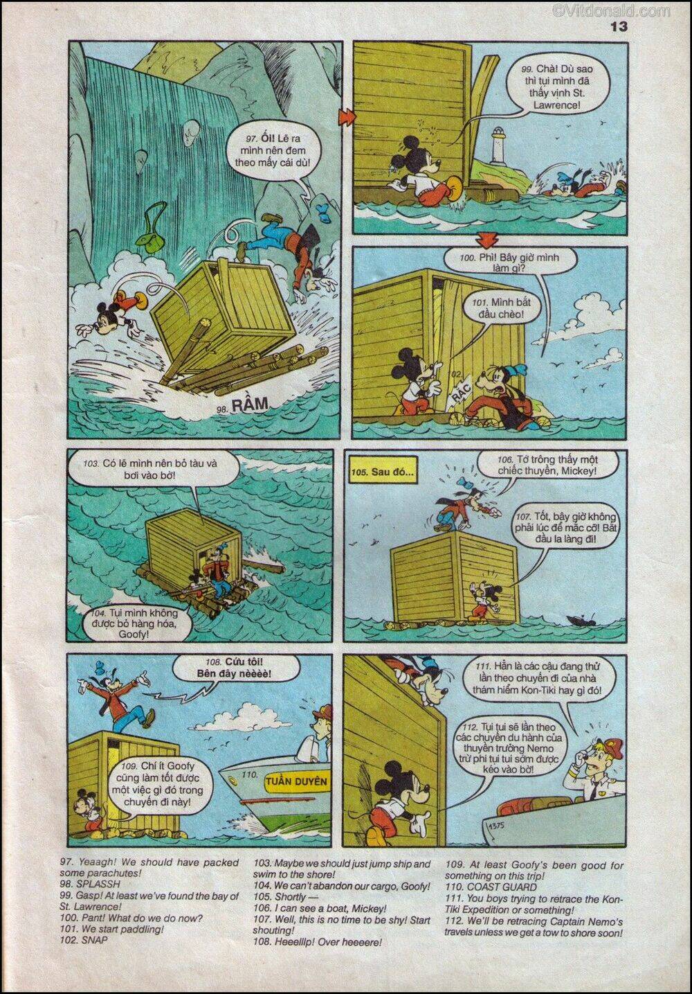 donald và bạn hữu chapter 16 16