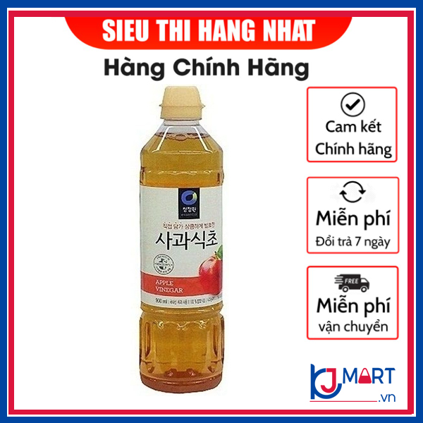 Giấm Táo Daesang Hàn Quốc ( Chai 900ml )