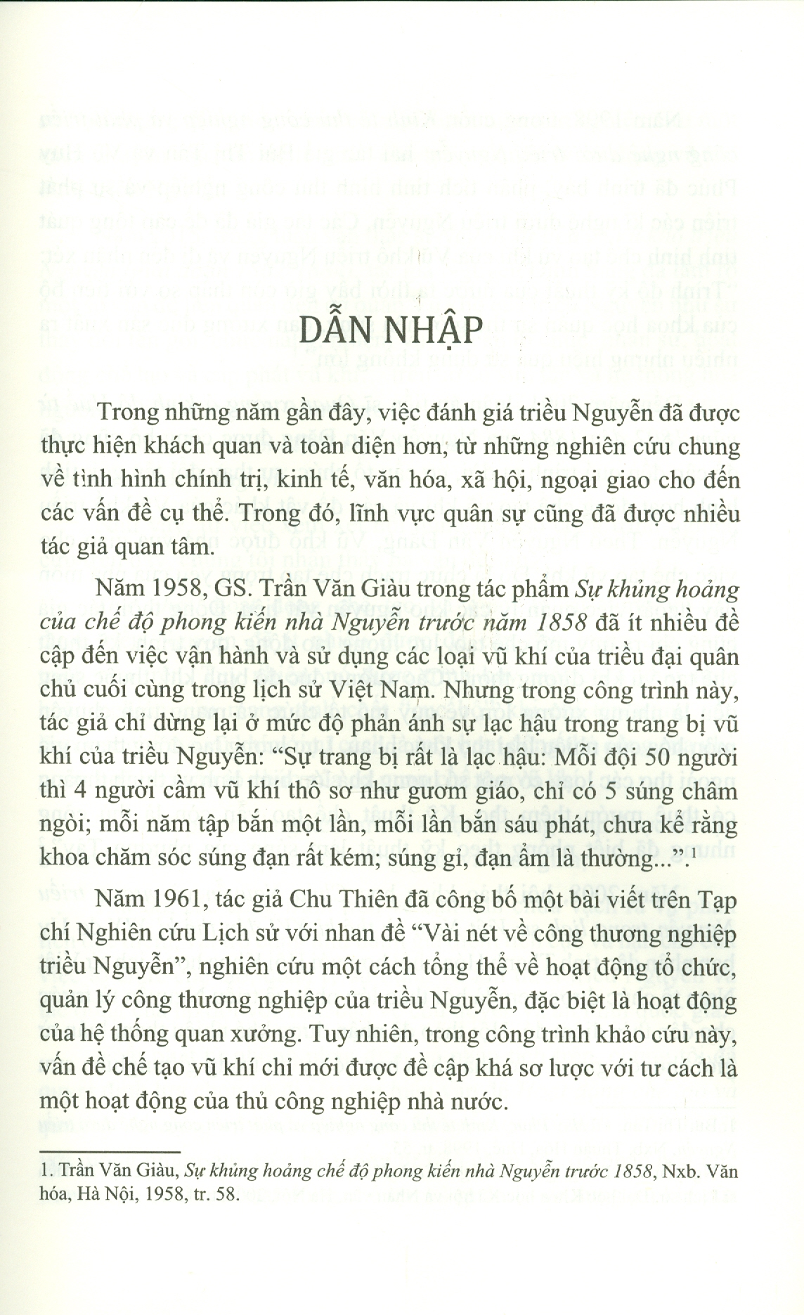 Hoạt Động Chế Tạo Và Quản Lý Sử Dụng Vu Khi Dưới Triều Nguyễn Giai Đoạn 1802-1883 (Sách chuyên khảo)