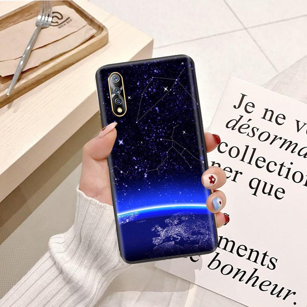 Ốp lưng dành cho điện thoại ViVo Y85 Viền dẻo TPU hình Dải Ngân Hà