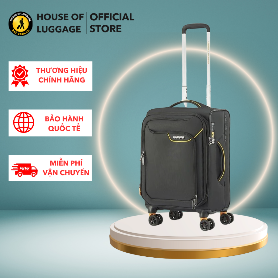 Vali kéo Applite 4 Eco AMERICAN TOURISTER - MỸ - Xám