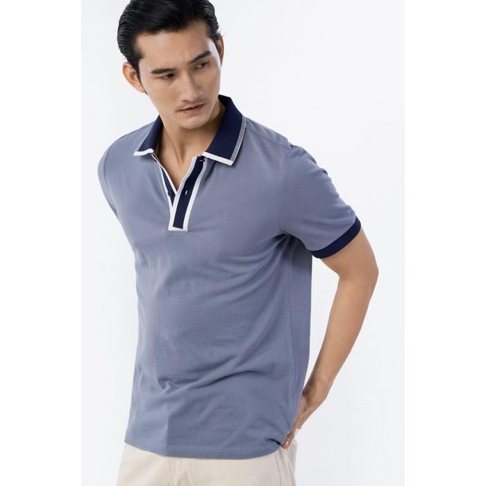 ÁO POLO NAM TAY NGẮN PHỐI MÀU CỔ FORM FITTED - 10F22POL023R1 | LASTORE MENSWEAR