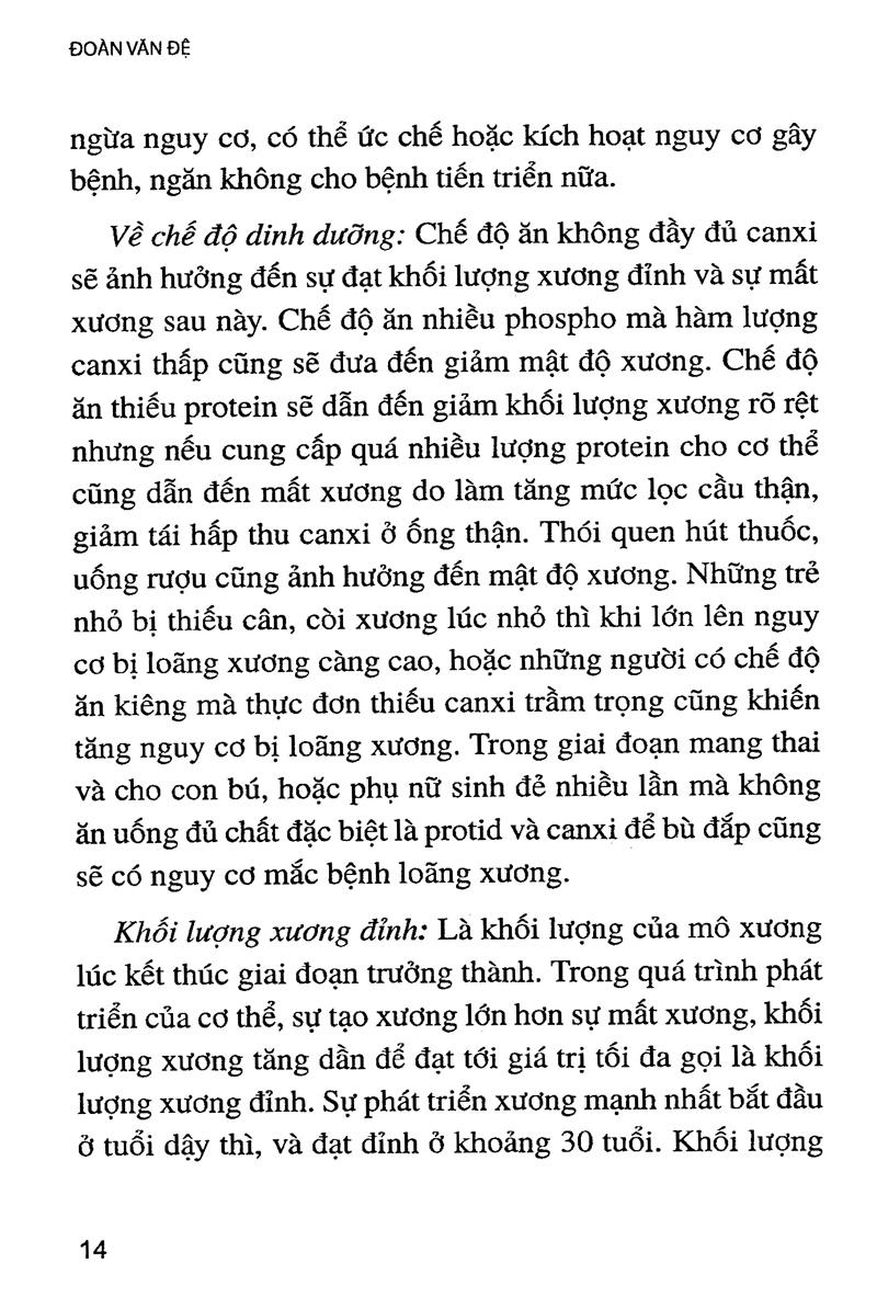 Sách Phòng Và Chữa Bệnh Loãng Xương