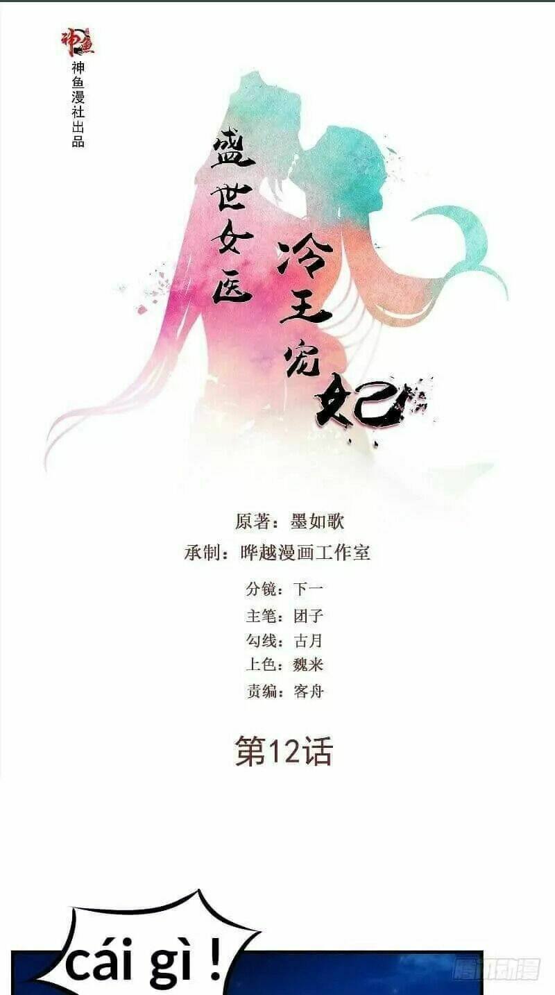 thịnh thế y nữ - lãnh vương sủng phi chapter 12 1