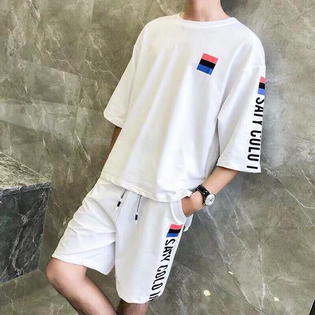 Sét Đồ Bộ Thể Thao Unisex In Hàng Thun Mát Xịn