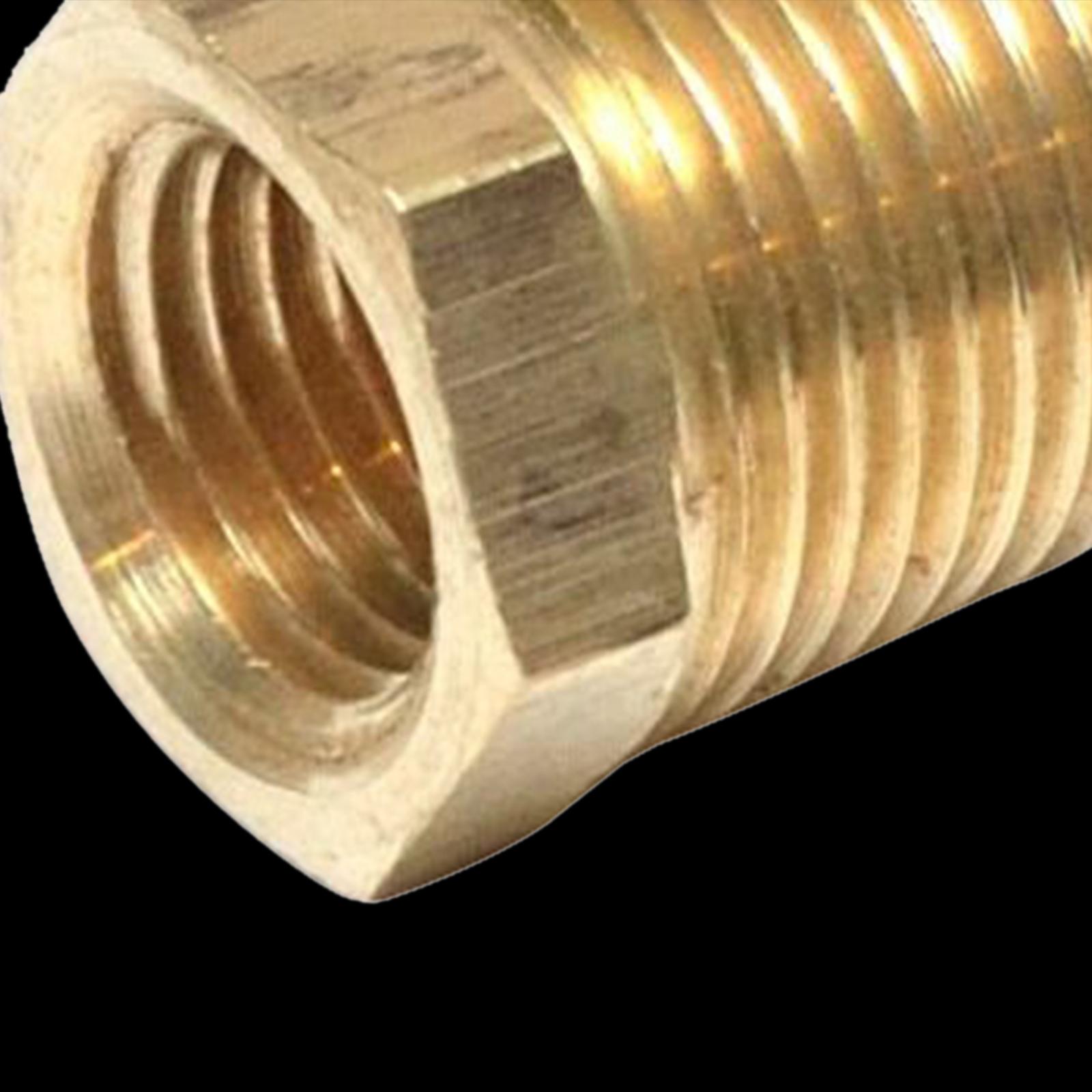 NPT Adapter 3/8 Male to 1/8 Female for Pressure Gauge Adapter Pipe Fittings