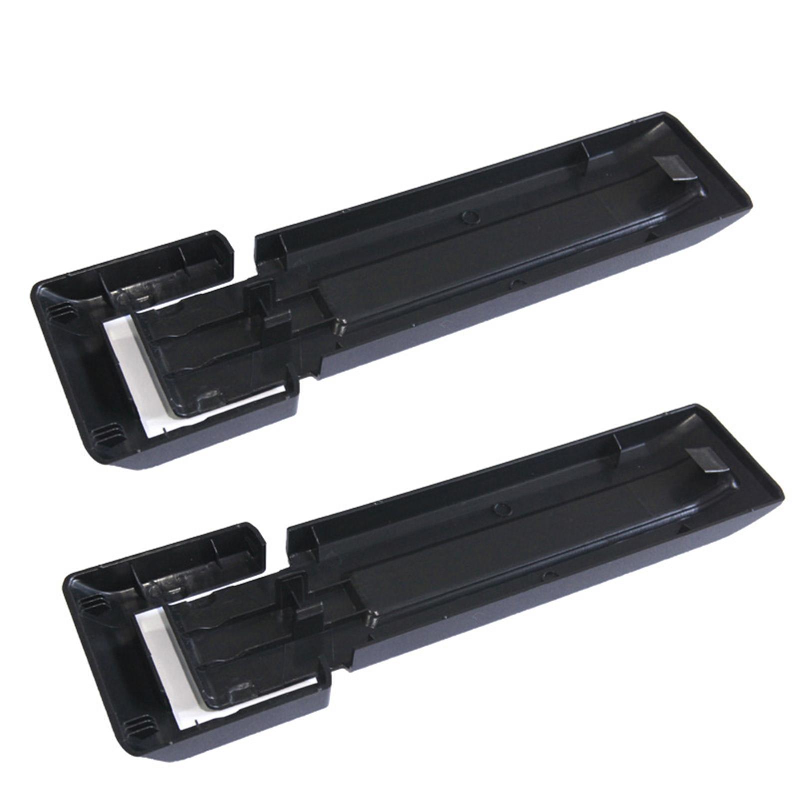 2 Pieces Tailgate Hinge Cover Cap Replaces Parts Easy to Install Black Accessory Tailgate Hinge Covers Trim for