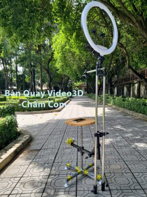 Bàn Quay Video 360 - Model 3D