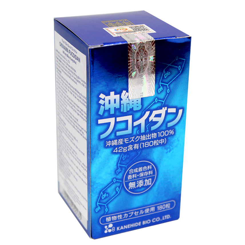 Thực Phẩm Chức Năng Okinawa Fucoidan Phòng Và Hỗ Trợ Điều Trị Ung Thư Kanehide Bio Nhật Bản (180 Viên)