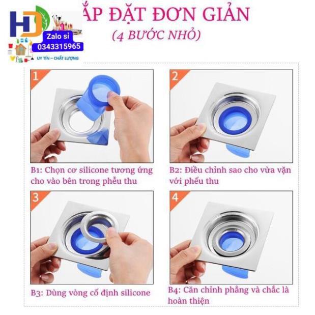 Bịt ngăn mùi nắp cống