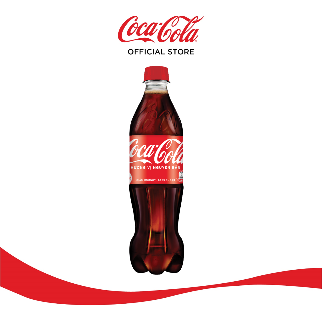 Lốc 24 Chai Nước Giải Khát Có Gas Coca-Cola (600ml / Chai)