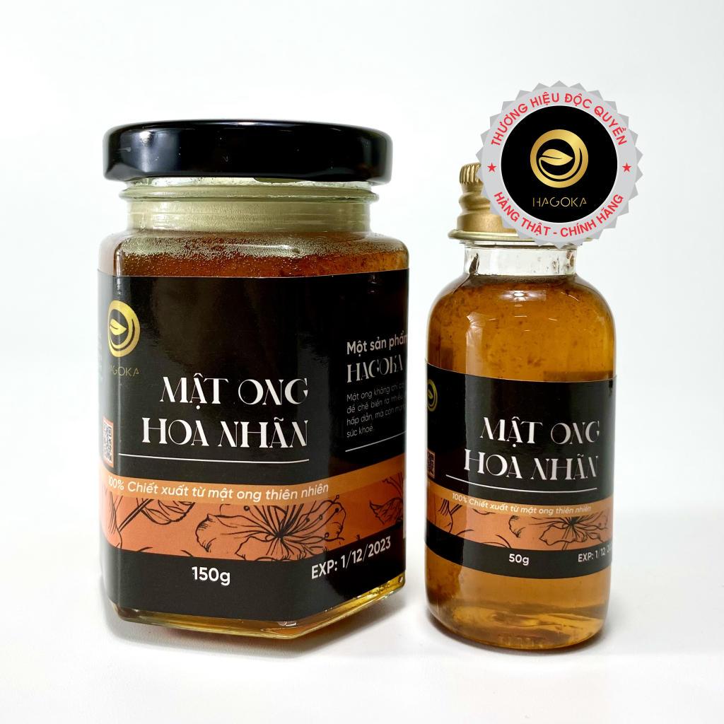 Mật ong nguyên chất hoa nhãn loại 150g (lọ thủy tinh)