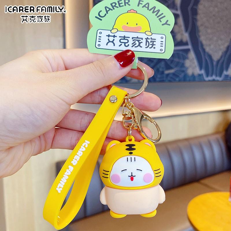 Móc khóa Thỏ tai dài và mèo cực xinh xắn ICARER