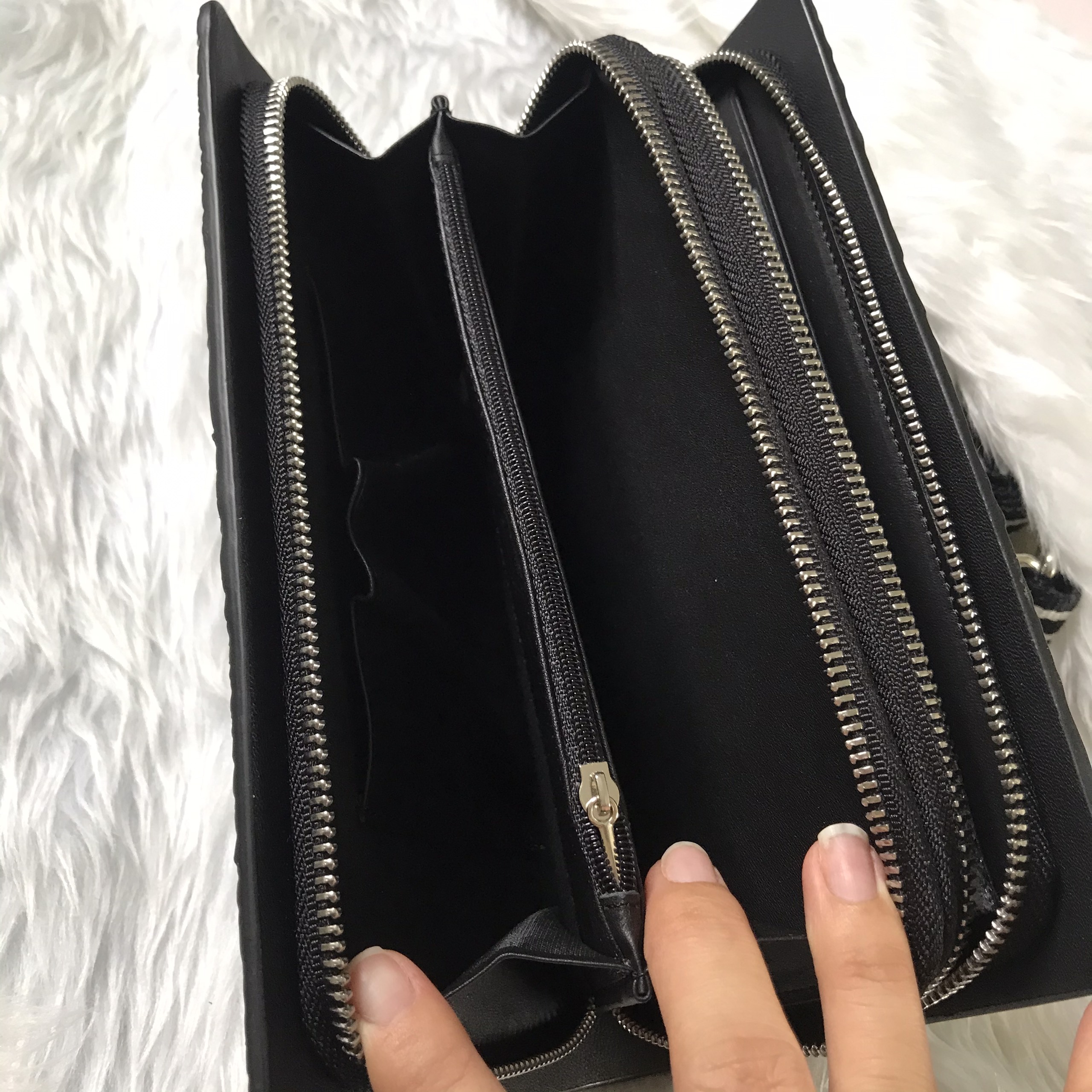 VÍ CẦM TAY DA CÁ SẤU FULLBOX