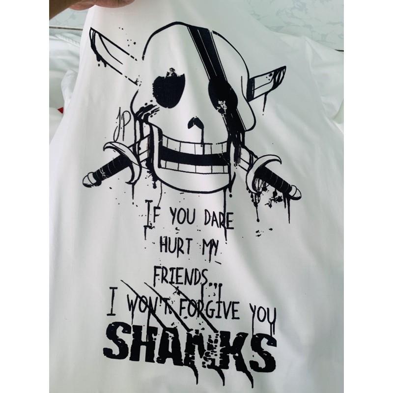 Áo Thun SHANKS TÓC ĐỎ Cực Ngầu