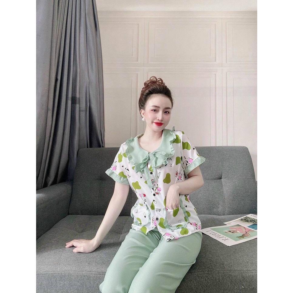 SET BỘ THỜI TRANG NGẮN TAY HỌA TIẾT BÒ SỮA THỜI TRANG