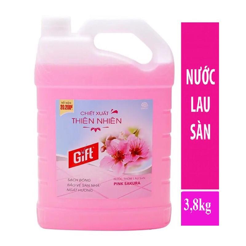 Nước Lau Sàn Gift Đậm Đặc Can 3.8 lít