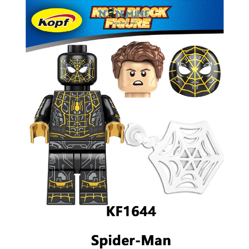 Minifigures Xếp Hình Lắp Ráp Người Nhện Spider Man Marvel Green Goblin KF6153