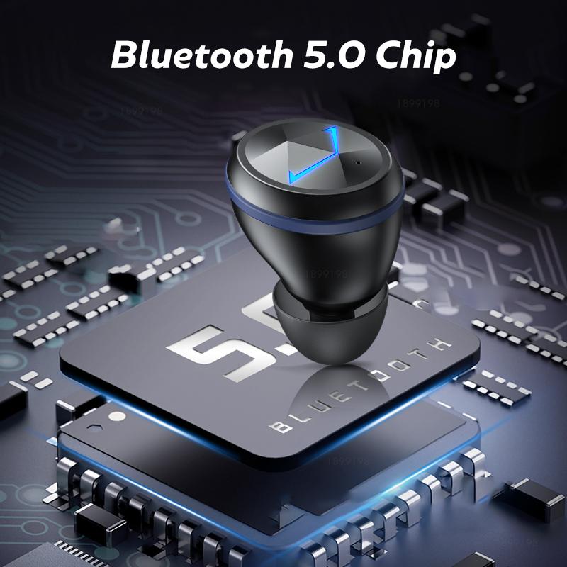 Tai Nghe Không Dây TWS Bluetooth 5.0 Thông Minh Loại Bỏ Tiếng Ồn Thể Thao Chống Thấm Nước Tai Nghe Tai Nghe Nhạc Có Micro