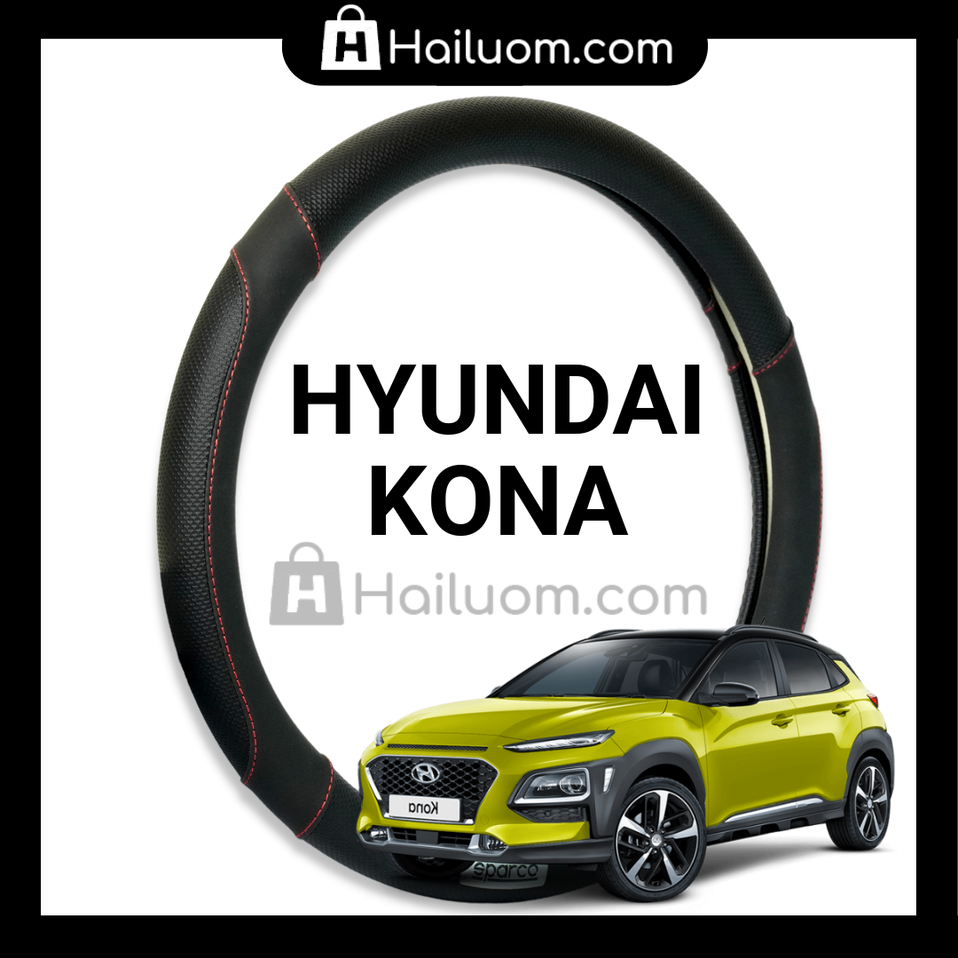 Bọc Vô Lăng ô tô HYUNDAI KONA | Bọc Vô Lăng cao cấp Sparco Italy