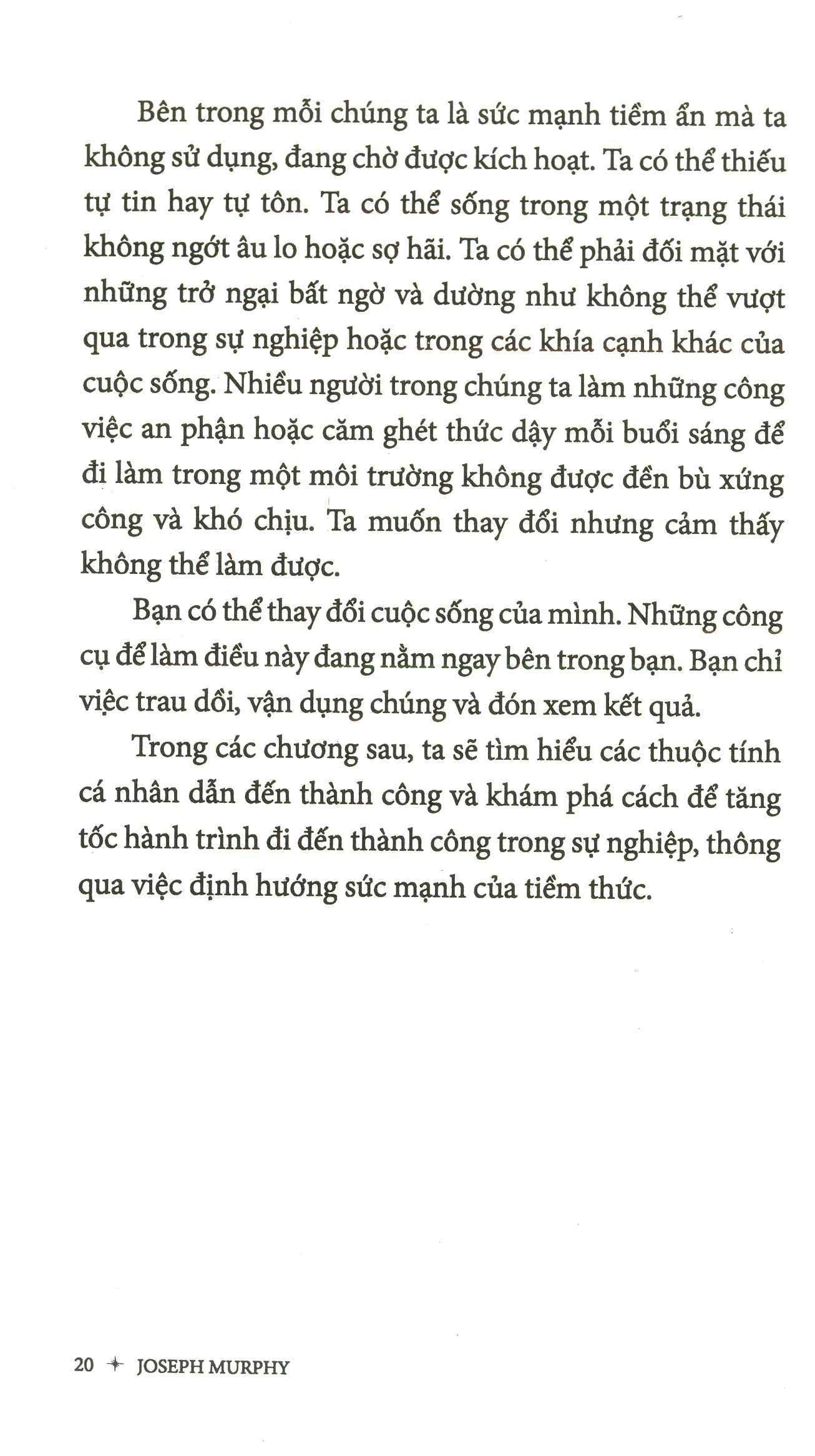 Khai Thác Sức Mạnh Tiềm Thức (Tái Bản 2023)
