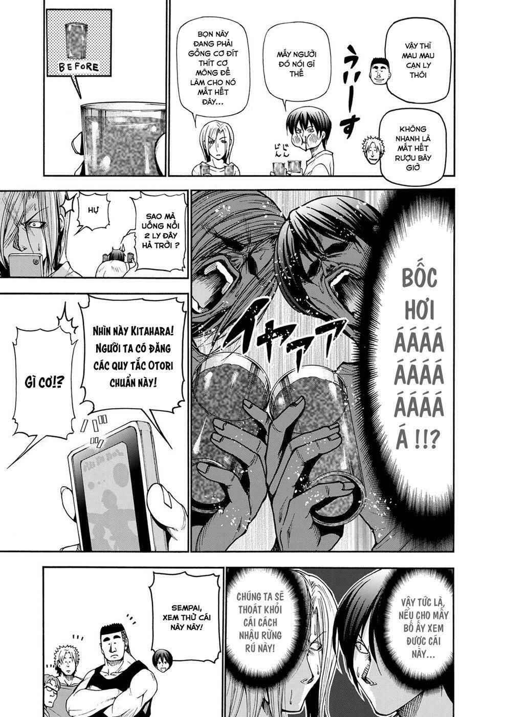 cô gái thích lặn - grand blue chapter 21 20