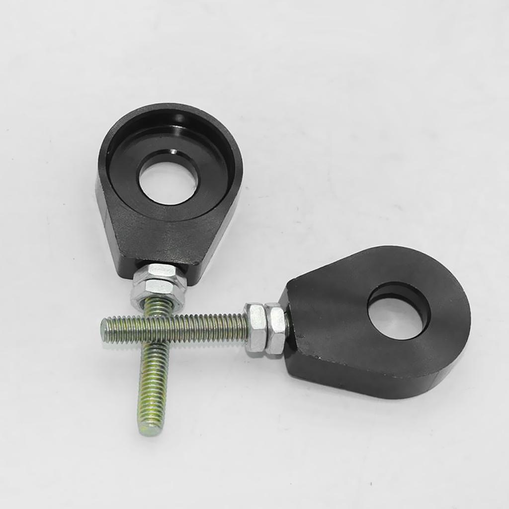 12 Mm Dây Chuyền Điều Chỉnh Siết Bu Lông Cho Hố Bụi Bẩn Xe Đạp CRF50 Thumpstar ATV Đen