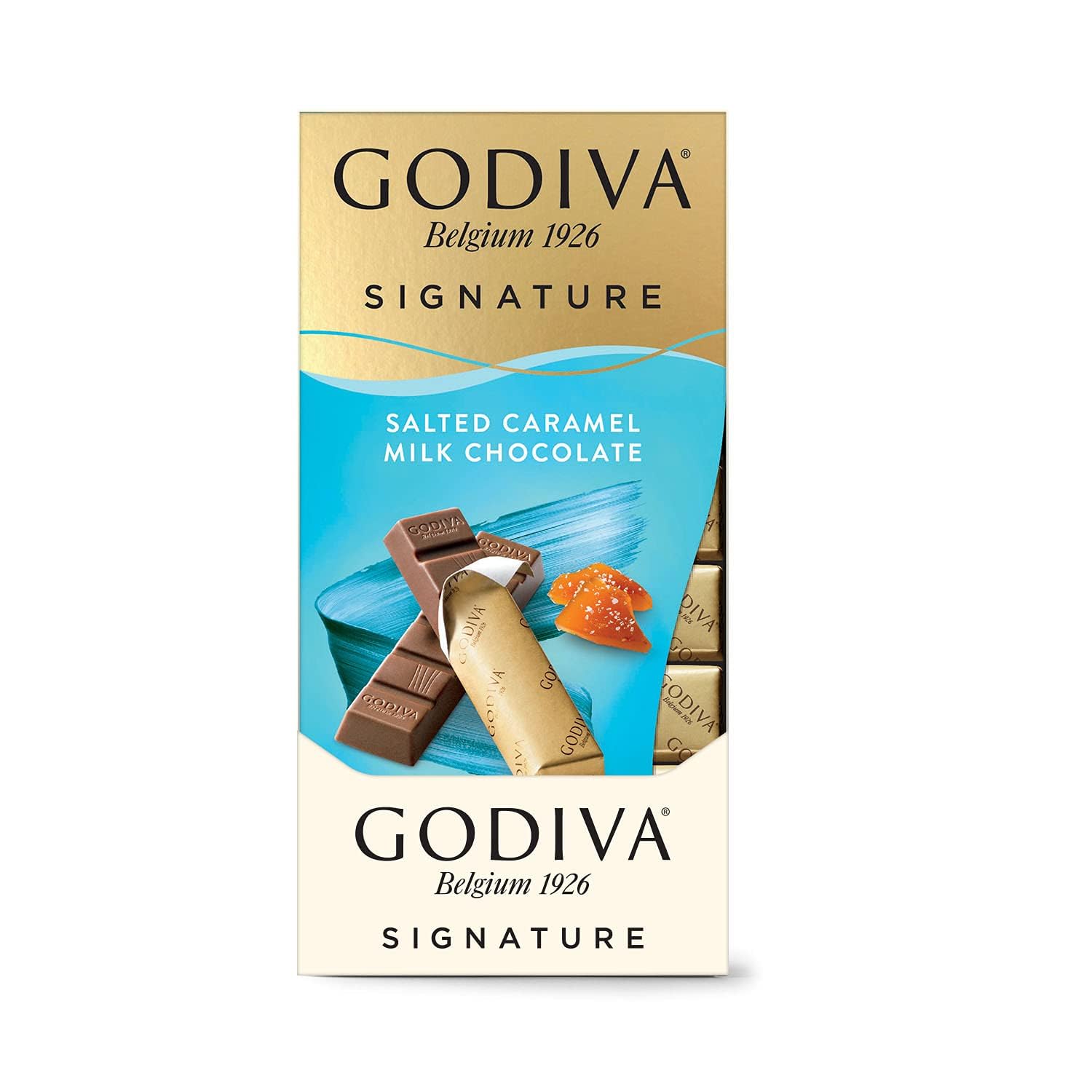 Chocolate Bars ngon nhất thế giới GODIVA Signature : Caramel Milk Chocolate 90g