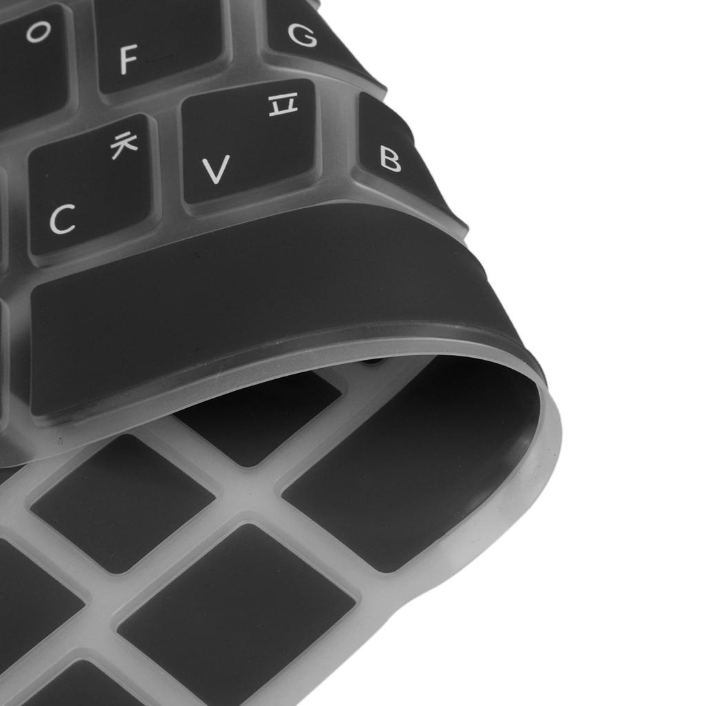2xSilicone Soft Keyboard Skin Cover Anti-scratch for Macbook Pro 13" Laptop
