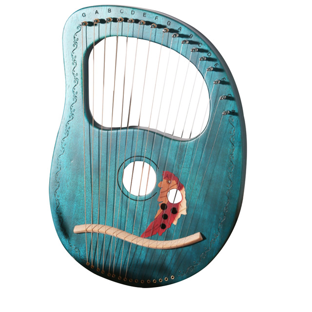 Đàn Lyre 16 dây đàn hạc Lyre Harp MOLIN-ML07 Đầy đủ phụ kiện LOẠI 16 DÂY tặng đàn kalimba 17 phím gỗ nguyên khối Mahagony PJLIM72