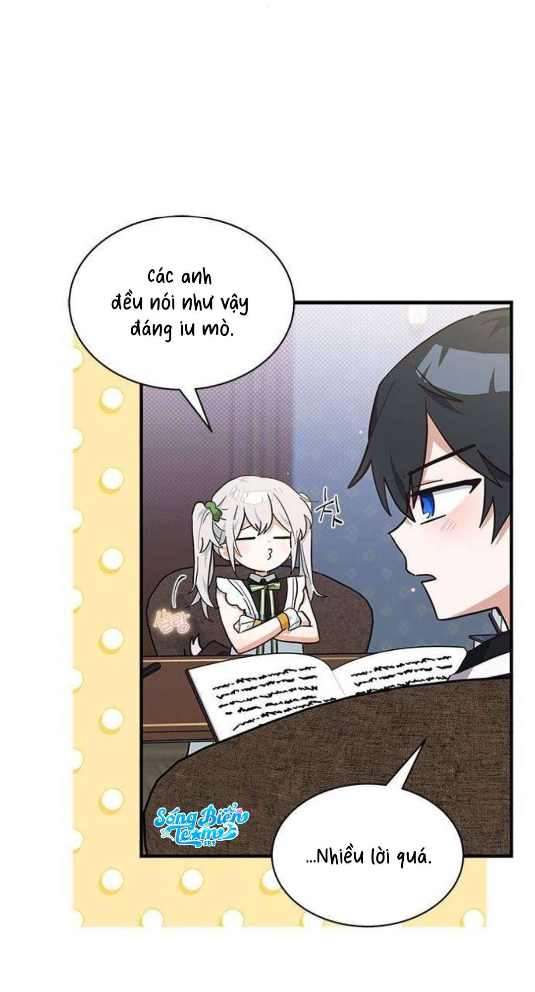 mèo con được gia tộc sói nhận nuôi? chapter 23 43