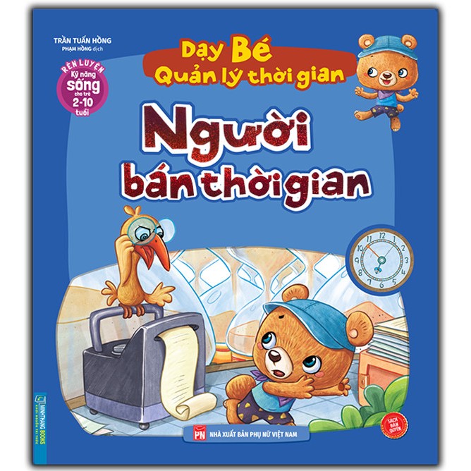 Sách - Combo 8c Rèn luyện kỹ năng sống cho trẻ (2-10 tuổi) - Dạy bé quản lý thời gian